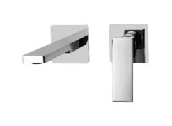 Paffoni Elle - 2-gats Inbouw Wastafelkraan Met Inbouwdeel, Chroom EL106CR70