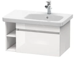 Duravit DuraStyle - Wastafelonderkast 398x730x448 Mm, 1 Lade, Glanzend Wit DS639302222