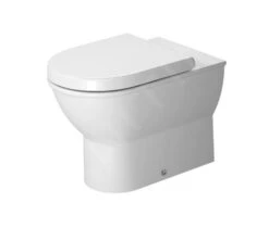Duravit Darling New - Staande WC, Afval Achteraan, Met WonderGliss, Alpine Wit 21390900001