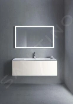 Duravit L-Cube - Wastafelonderkast 400x1220x481 Mm, 1 La, Glanzend Wit LC614302222 -Badkamer Luxe ed3f54658a7b8e65ce8521c1