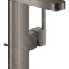 Grohe Plus - Wastafelkraan M Met Waste, Geborsteld Hard Graphite 23871AL3