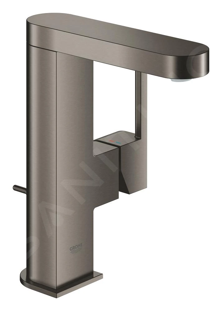 Grohe Plus - Wastafelkraan M Met Waste, Geborsteld Hard Graphite 23871AL3 1 Grohe Plus - Wastafelkraan M Met Waste, Geborsteld Hard Graphite 23871AL3