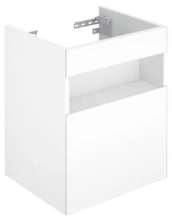 Keuco Stageline - Wastafelonderkast, 460x625x380 Mm, 1 Deur, Scharnieren Links, Met Verlichting En USB, Wit 32822300101