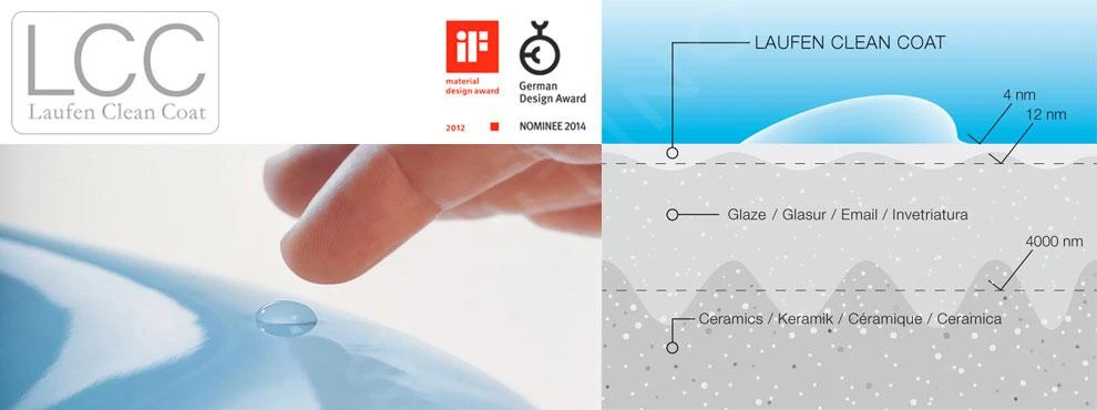 Laufen Pro - Hangend Toilet, 530x360 Mm, Rimless, Met LCC, Wit H8209664000001 3 Laufen Pro - Hangend Toilet, 530x360 Mm, Rimless, Met LCC, Wit H8209664000001 - Afbeelding 3