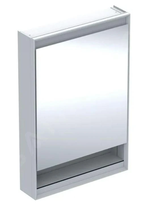 Geberit ONE - Spiegelkast Met LED-verlichting, 600x900x150 Mm, Scharnieren Links, Met Nis, Wit 505.830.00.2 1 Geberit ONE - Spiegelkast Met LED-verlichting, 600x900x150 Mm, Scharnieren Links, Met Nis, Wit 505.830.00.2