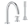 Grohe Atrio - Badkraan, 5-gats Installatie, Chroom 19923003