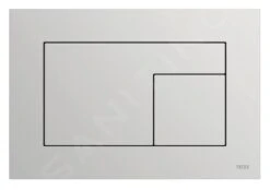 Tece TECEvelvet - Bedieningsplaat, Beschermlaag Tegen Vingerafdrukken, Grijs 9240734