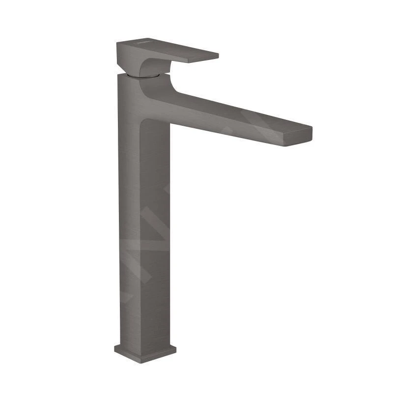 Hansgrohe Metropol - Wastafelkraan Met Afvoergarnituur Push-Open, Geborsteld Zwart Chroom 32512340 1 Hansgrohe Metropol - Wastafelkraan Met Afvoergarnituur Push-Open, Geborsteld Zwart Chroom 32512340