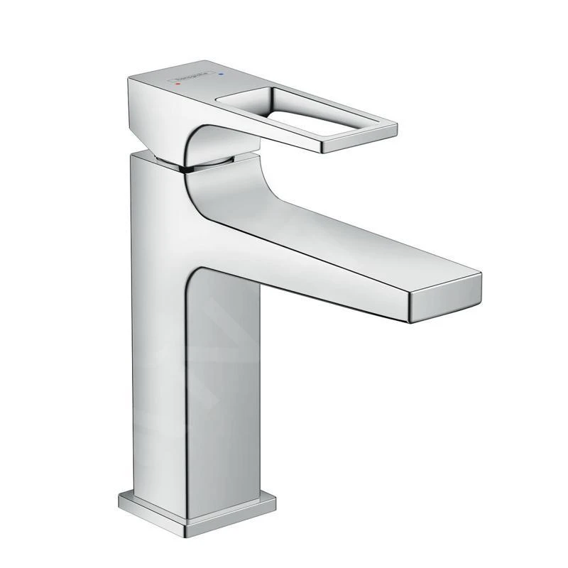 Hansgrohe Metropol - Wastafelkraan 110 Met Afvoergarnituur Met Een Trekstang, Chroom 74506000 1 Hansgrohe Metropol - Wastafelkraan 110 Met Afvoergarnituur Met Een Trekstang, Chroom 74506000