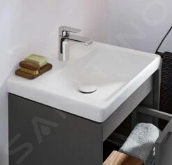 Villeroy & Boch Subway 3.0 - Wastafelonderkast, 423x429x378 Mm, 1 Deur, Grafiet C58100VR -Badkamer Luxe eeed3216fd68557ce984523c