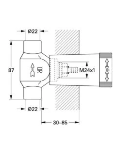 Grohe Toebehoren - Inbouw Basisgarnituur Voor Stopkraan 29804000 3 Grohe Toebehoren - Inbouw Basisgarnituur Voor Stopkraan 29804000 -Badkamer Luxe eef4f4afe0841774dc828127