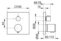 Keuco Edition 11 - Inbouw Thermostatische Kraan, Afsluit- En Omstelventiel, Chroom 51174010182 3 Keuco Edition 11 - Inbouw Thermostatische Kraan, Afsluit- En Omstelventiel, Chroom 51174010182 -Badkamer Luxe ef0d6ce2567cced774579ed5