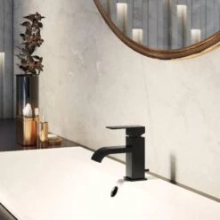 Steinberg 135 - Wastafelkraan Met Waste, Mat Zwart 135 1001 S 6 Steinberg 135 - Wastafelkraan Met Waste, Mat Zwart 135 1001 S -Badkamer Luxe ef8eb485085f28370a227712