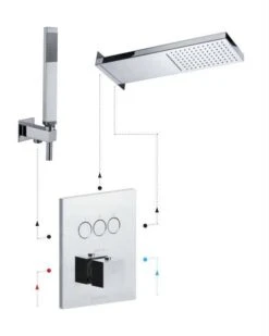 Paffoni Compact Box - Thermostatische Inbouwkraan, Voor 3 Uitgangen, Mat Zwart CPT519NO 5 Paffoni Compact Box - Thermostatische Inbouwkraan, Voor 3 Uitgangen, Mat Zwart CPT519NO -Badkamer Luxe efd0421c7c7bbb681de8f362