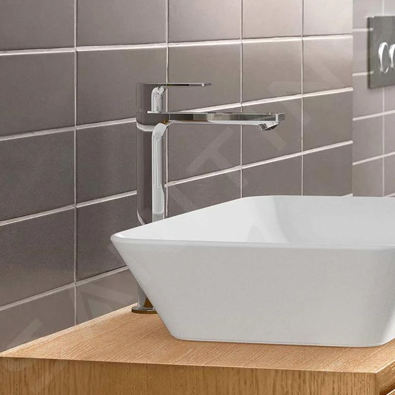Hansgrohe Rebris E - Wastafelkraan Voor Waskom, CoolStart, Chroom 72583000 3 Hansgrohe Rebris E - Wastafelkraan Voor Waskom, CoolStart, Chroom 72583000 - Afbeelding 3