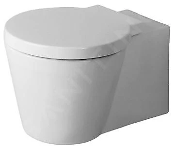 Duravit Starck 1 - Hangend Toilet, Wit 0210090064 1 Duravit Starck 1 - Hangend Toilet, Wit 0210090064