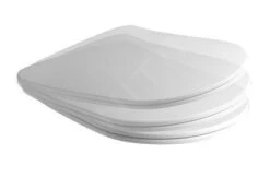 Sapho Kerasan Nolita - Slim WC-zitting, Duroplast, SoftClose, Wit 539101 -Badkamer Luxe f1b548cd56fbe01b50e2799f