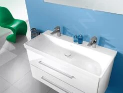 Villeroy & Boch Avento - Wastafelkast, 980x514x452 Mm, 2 Laden, Crystal White A89200B4 -Badkamer Luxe f219c3dca904091c45cdc727