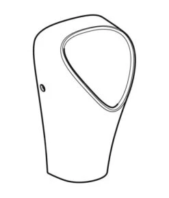 Geberit Urinoirs - Urinoir Narva, Waterloos, KeraTect, Wit 501.657.00.8 -Badkamer Luxe f314d7463cab839c219bf3b9