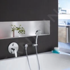 Hansa Mix - Inbouwkraan Voor 2 Uitgangen, Chroom 81849083 -Badkamer Luxe f3655a890015716c94c97ee2