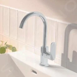 Hansgrohe Rebris S - Wastafelkraan Met Afvoer En Draaibare Uitloop, Chroom 72536000 8 Hansgrohe Rebris S - Wastafelkraan Met Afvoer En Draaibare Uitloop, Chroom 72536000 -Badkamer Luxe f4463bf582f22d580dbb2840