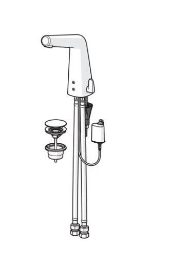 Hansa Designo - Elektronische Wastafelkraan, Bluetooth, Chroom 51792201 5 Hansa Designo - Elektronische Wastafelkraan, Bluetooth, Chroom 51792201 - Afbeelding 5