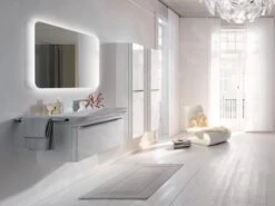 Geberit MyDay - Hoge Kast, 400x1500x275 Mm, 1 Deur, Taupe 824001000 -Badkamer Luxe f47e7b9f3224ed7b311c16e9