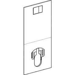 Geberit AquaClean - Afdekplaat Met Geïntegreerde Bediening Voor Een Compleet Toilet, Alpine Wit 115.329.11.1 -Badkamer Luxe f4f2b579ac27f5498b1c1c09