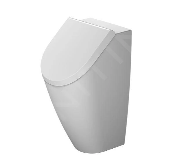 Duravit ME By Starck - Urinoir, Achterste Inlaat, Rimless, WonderGliss, Wit 28123000001 1 Duravit ME By Starck - Urinoir, Achterste Inlaat, Rimless, WonderGliss, Wit 28123000001