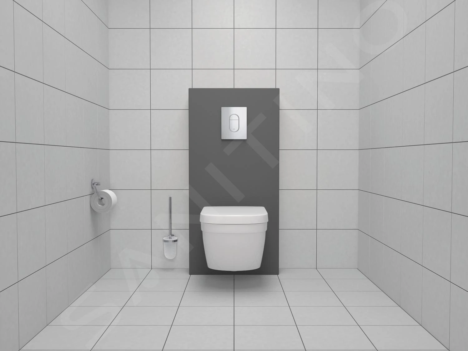 Grohe Euro Ceramic - Wandcloset, Rimless, Triple Vortex, Wit Alpine 39328000 6 Grohe Euro Ceramic - Wandcloset, Rimless, Triple Vortex, Wit Alpine 39328000 - Afbeelding 6