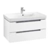 Villeroy & Boch Subway 2.0 - Wastafelkast, 787x420x449 Mm, 2 Laden, Mat Wit A68900MS