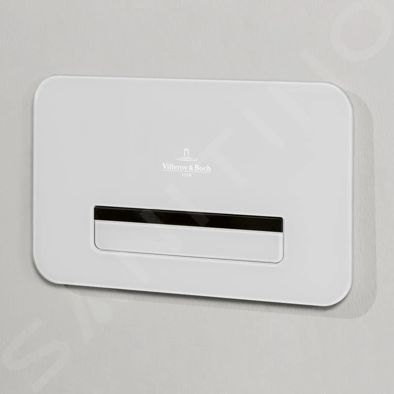 Villeroy & Boch ViConnect - WC Bedieningsplaat, Contactloos, Glas/glazend Wit 922311RE 3 Villeroy & Boch ViConnect - WC Bedieningsplaat, Contactloos, Glas/glazend Wit 922311RE - Afbeelding 3