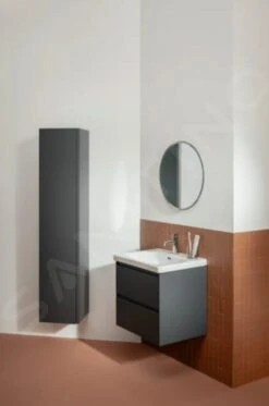 Laufen Lani - Wastafelonderkast, 58x44x52 Cm, 2 Laden, Grijs H4035321122661 -Badkamer Luxe f70710a7c2b72cb4a9129ce4 1