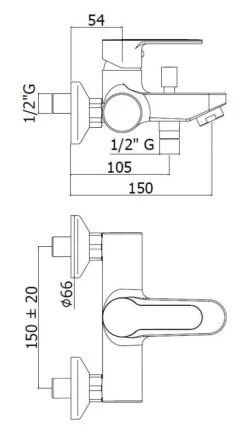 Paffoni Blu - Badkraan Met Accessoires, Chroom BLU026CR -Badkamer Luxe f74319aacd6fe92a647fb8e5
