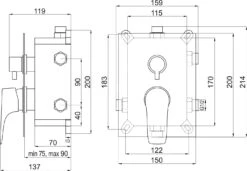 Novaservis Titania Nice - Inbouwkraan Voor 3 Functies Met Binnenwerk, Chroom BOX97051RX,0 3 Novaservis Titania Nice - Inbouwkraan Voor 3 Functies Met Binnenwerk, Chroom BOX97051RX,0 -Badkamer Luxe f7af58f3c4662bf0ac71c9c1