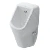 Duravit D-Code - Urinoir, Achterinlaat, Rimless, Met HygieneGlaze, Alpine Wit 0829302000