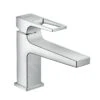 Hansgrohe Metropol - Wastafelkraan 100 Met Push-Open Afvoergarnituur, Chroom 74502000
