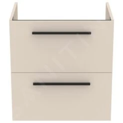 Ideal Standard I.Life A - Wastafelonderkast, 600x440x630 Mm, 2 Laden, Mat Zand T5255NF -Badkamer Luxe f8be0987124615bc5e2389c8