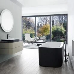 Duravit Happy D.2 Plus - Vrijstaand Bad, 1800x800 Mm, Wit/graphit Super Matt 700453800000000 12 Duravit Happy D.2 Plus - Vrijstaand Bad, 1800x800 Mm, Wit/graphit Super Matt 700453800000000 -Badkamer Luxe f99f783765782c37e89dcfef