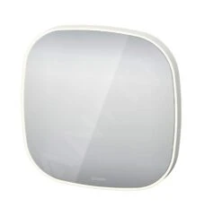 Duravit Zencha - Spiegel Met LED-verlichting, 700x700x50 Mm, Mat Wit ZE7056000000000