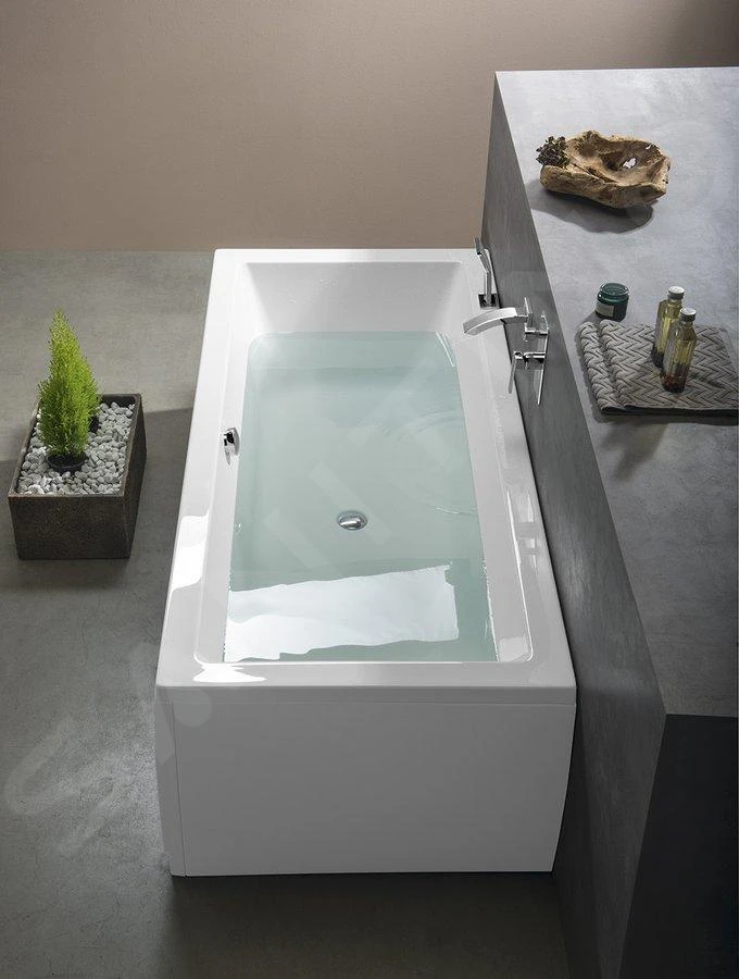 Polysan Baden - Krysta Rechthoekig Bad, 1800x800x390 Mm, Wit 71710 5 Polysan Baden - Krysta Rechthoekig Bad, 1800x800x390 Mm, Wit 71710 - Afbeelding 5