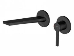 Steinberg 260 - Inbouw Wastafelkraan, 2-gats Installatie, Mat Zwart 260 1814 3 S