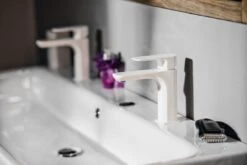 Sapho Spy - Wastafelkraan Zonder Waste, Mat Wit PY02/14 -Badkamer Luxe fa9854beb519dc2a5648405b