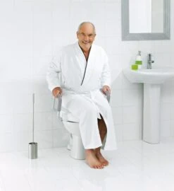 Sapho Ridder WC-zittingen - WC-zitting Verhoogd 100 Mm, Met Grepen, Wit A0072001 -Badkamer Luxe fad3a2de49372796c91fb388