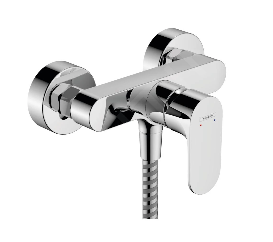 Hansgrohe Rebris S - Douchekraan, Met 2 Flow Rates, Chroom 72643000 1 Hansgrohe Rebris S - Douchekraan, Met 2 Flow Rates, Chroom 72643000
