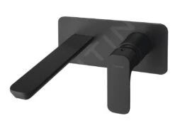 Sapho Spy - Inbouw Wastafelkraan Met Inbouwdeel, Mat Zwart PY08/15