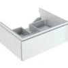 Geberit Xeno 2 - Wastafelonderkast 600 Mm, Interne Lade Met LED Verlichting, Glanzend Wit 500.505.01.1