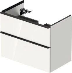 Duravit D-Neo - Wastafelonderkast 784x625x452 Mm, 2 Laden, Glanzend Wit DE435502222 -Badkamer Luxe fc4ef05c49ed57d3b11c57dd
