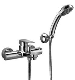 Paffoni Sly - Badkraan Met Handdouche Set, Chroom SY023CR