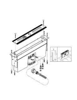 Grohe Inbouwdelen - Basisgarnituur Voor Badrandcombinatie 29037001 -Badkamer Luxe fcab3545e90099398f905c83